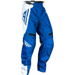 Spodnie motocrossowe FLY Racing F-16 2024 niebiesko-białe