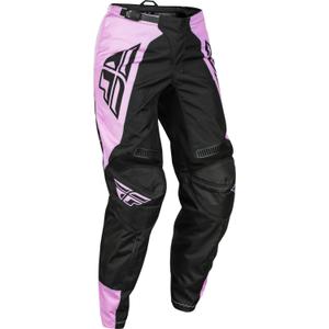 Damskie spodnie motocrossowe FLY Racing F-16 2024 czarno-lawendowe