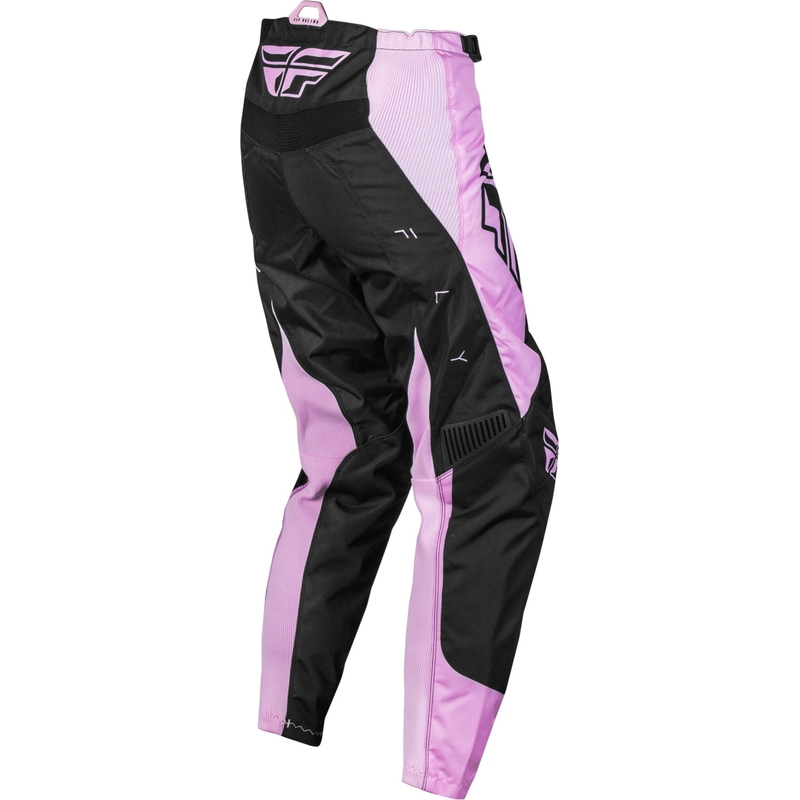 Damskie spodnie motocrossowe FLY Racing F-16 2024 czarno-lawendowe