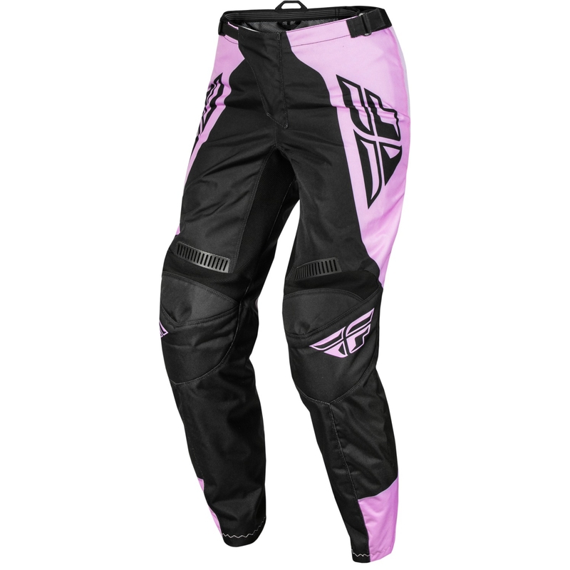 Damskie spodnie motocrossowe FLY Racing F-16 2024 czarno-lawendowe
