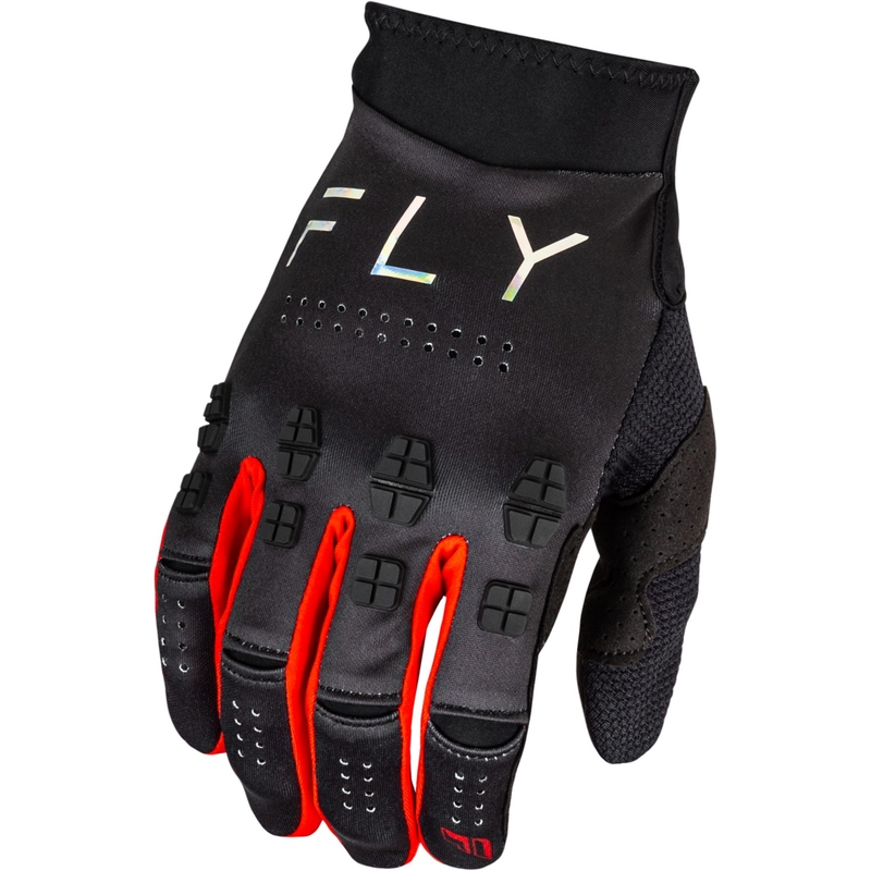 Rękawice motocrossowe FLY Racing Evolution DST 2024 czarno-czerwone