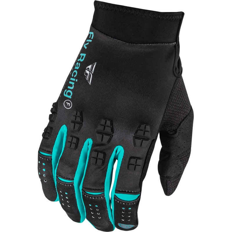 Rękawice motocrossowe FLY Racing Evolution DST 2024 czarno-niebieskie