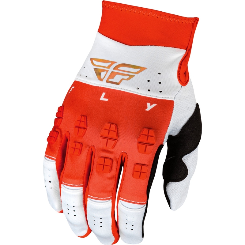 Rękawice motocrossowe FLY Racing Evolution DST 2024 czerwono-biało-czerwone