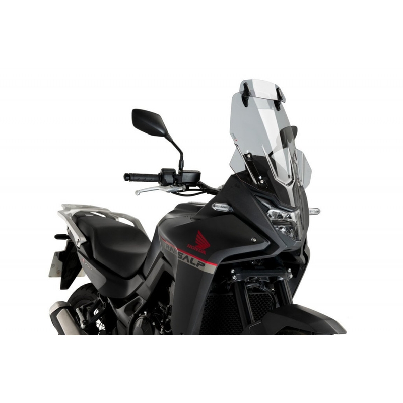 Windscreen PUIG TOURING WITH VISOR smoke