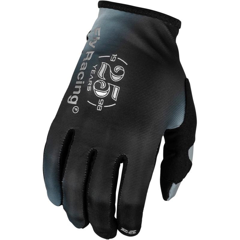 Rękawice motocrossowe FLY Racing Lite 2024 ciemnoszaro-czarne