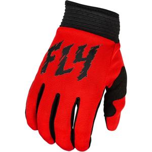 Dziecięce rękawice motocrossowe FLY Racing F-16 2024 czerwono-czarne
