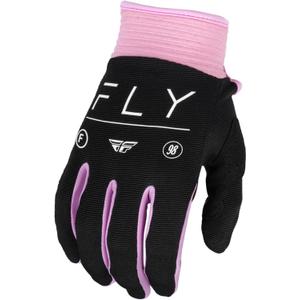 Damskie rękawice motocrossowe FLY Racing F-16 2024 czarno-różowe