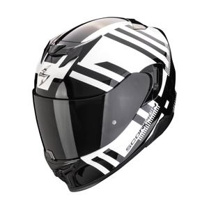 Integrální helma na motorku Scorpion EXO-520 EVO AIR BANSHEE perleťově bílo-černá