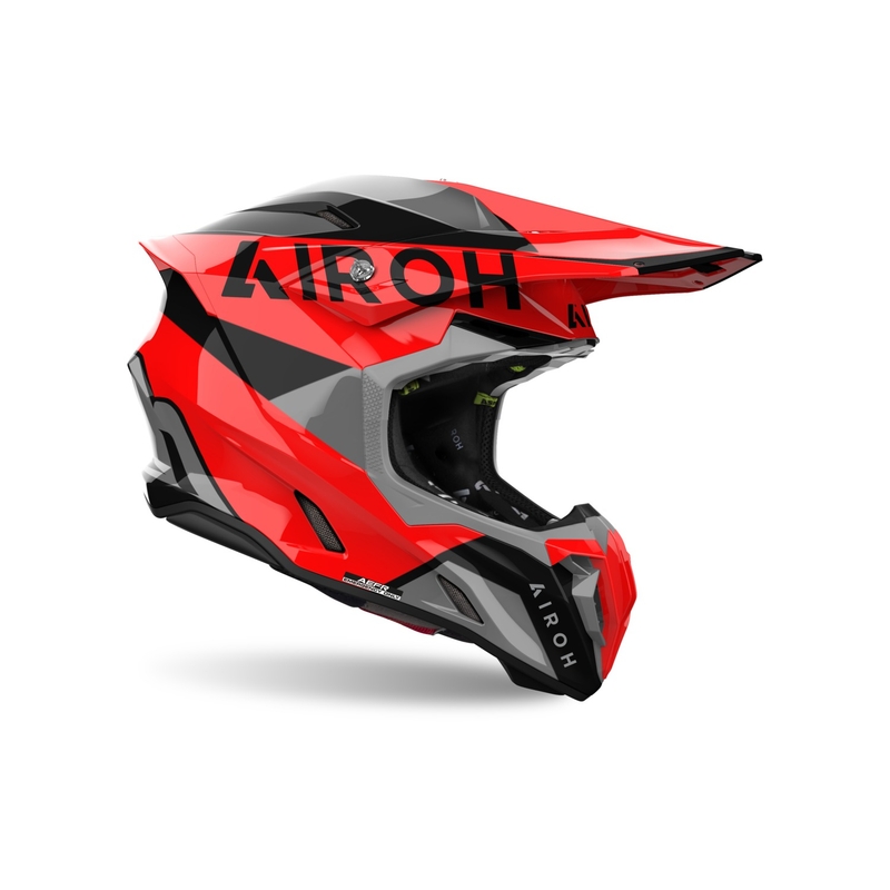 Kask motocrossowy Airoh Twist 3 King czerwony błyszczący