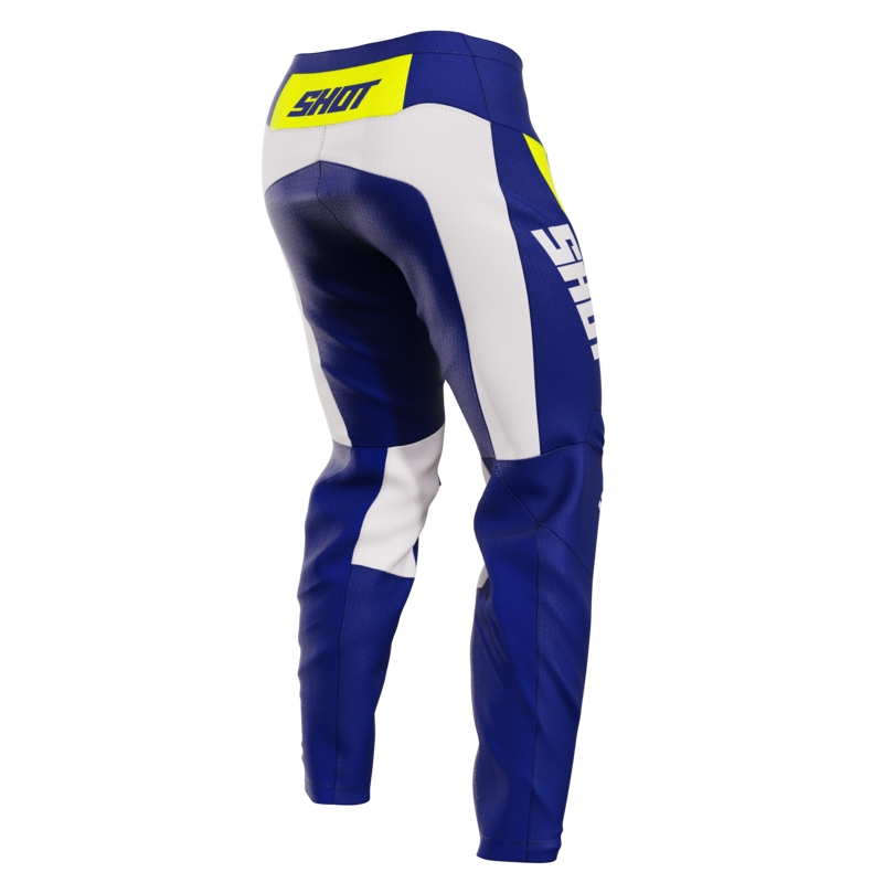 Spodnie motocrossowe Shot Devo Matrix Blue wyprzedaż