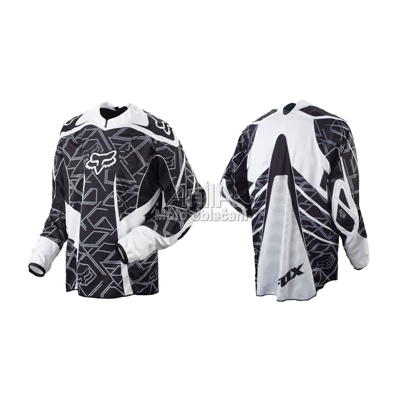 MX Koszulka FOX PLATINUM BLACK -. Vel L