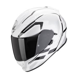 Integrální helma na motorku Scorpion EXO-491 KRIPTA bílo-černá