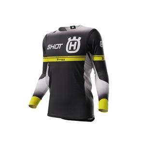 Koszulka motocrossowa Shot Aerolite Husqvarna LE 2024 czarna