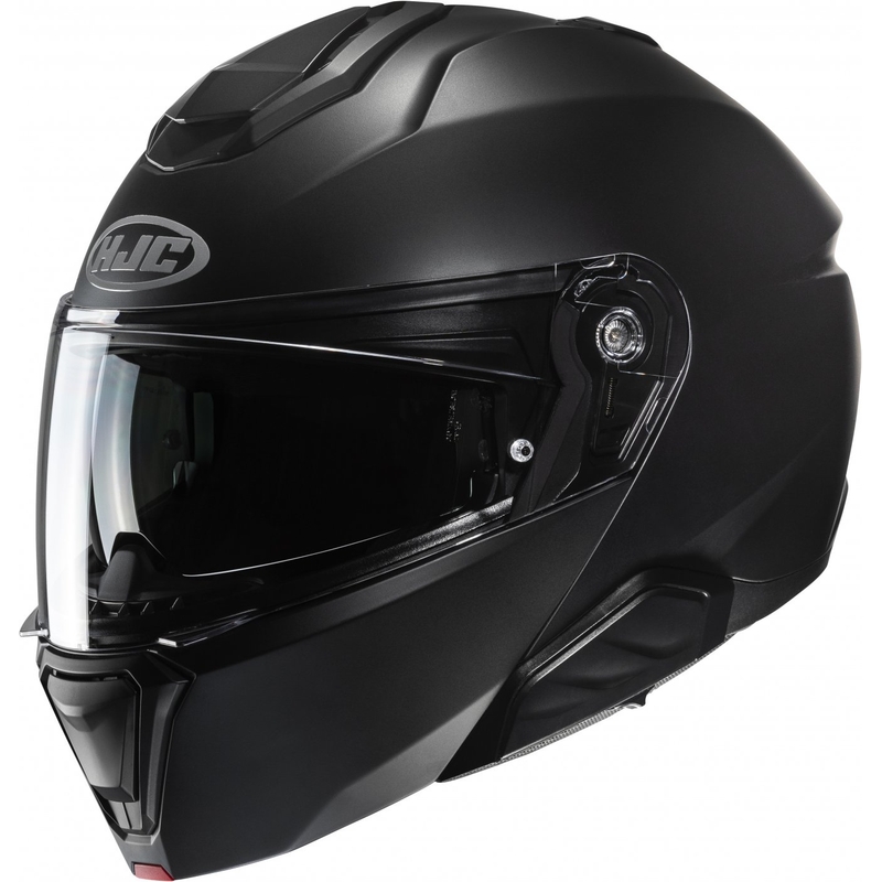 Kask motocyklowy typu flip-up HJC i91 Solid semi flat czarny
