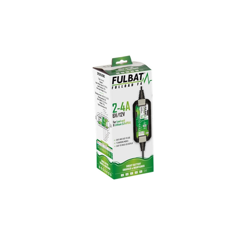 Battery charger FULBAT FULLOAD F4 2A (5 pcs) (suitable also for Lithium)