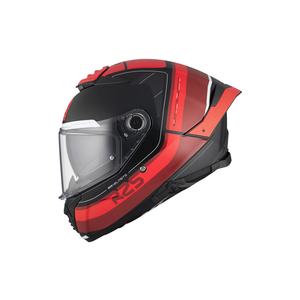 MT THUNDER 4 SV R25 B2 kask motocyklowy integralny błyszczący czerwono-czarny