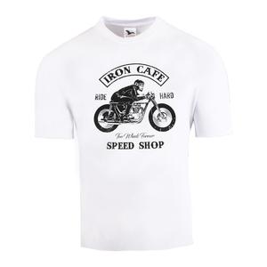 Koszulka RSA Iron Cafe II biała