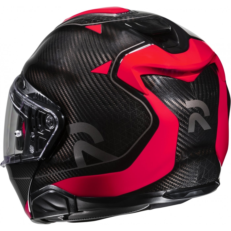 Kask motocyklowy składany HJC RPHA 91 CARBON Noela MC1 czarno-czerwony wyprzedaż
