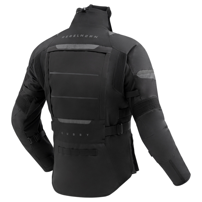 Kurtka motocyklowa Rebelhorn Cubby V czarna