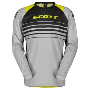 Koszulka motocrossowa Scott EVO SWAP szaro-żółta