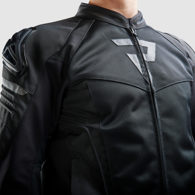 Czarna kurtka motocyklowa Rebelhorn Vandal Mesh