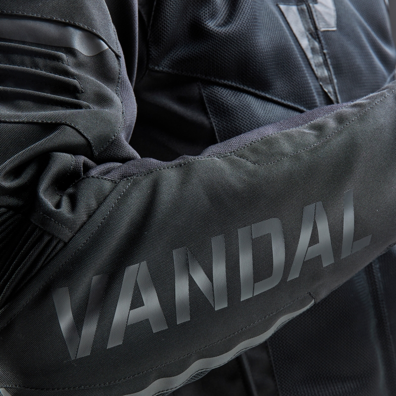 Czarna kurtka motocyklowa Rebelhorn Vandal Mesh