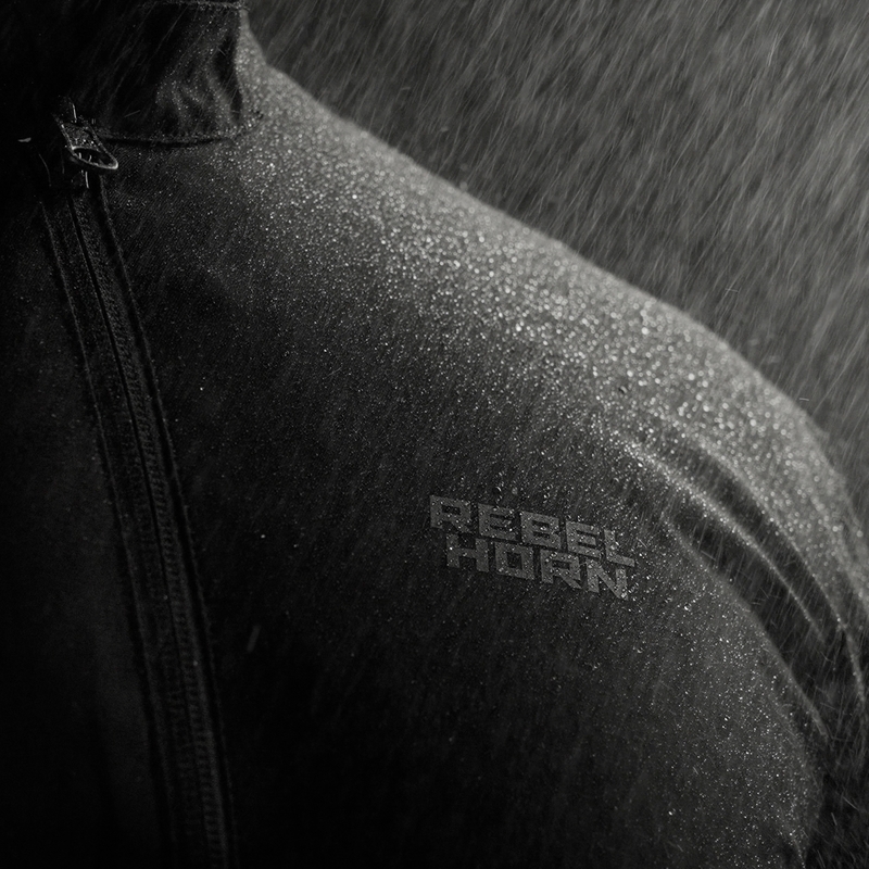 Kurtka motocyklowa Rebelhorn Hiker IV czarno-antracytowo-fluorescencyjno-żółta