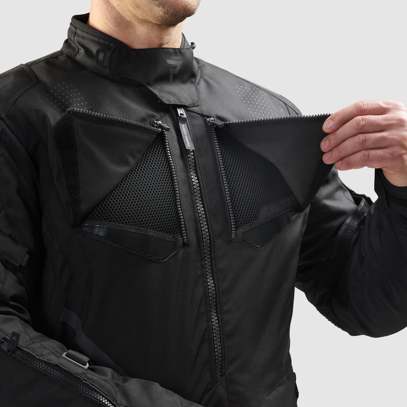 Kurtka motocyklowa Rebelhorn Hiker IV czarna