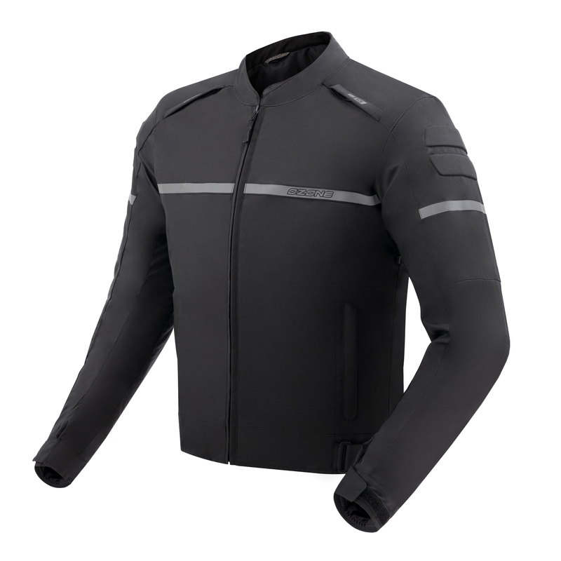 Czarna kurtka motocyklowa Ozone Rider