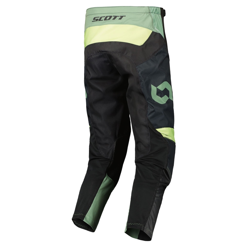Spodnie motocrossowe Scott EVO RACE zielono-czarne