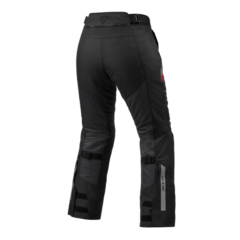 Damskie spodnie motocyklowe Revit Tornado 4 H2O czarne