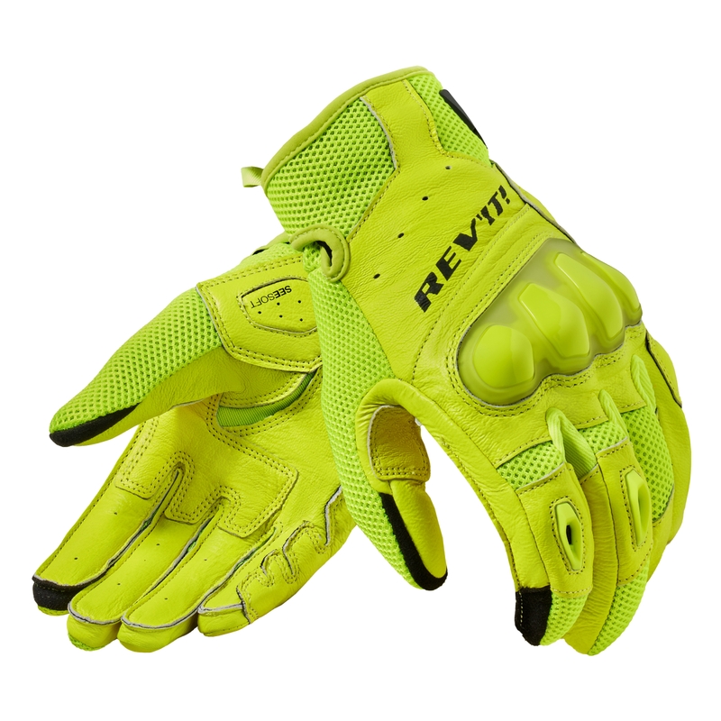Rękawice motocyklowe Revit Ritmo fluo yellow