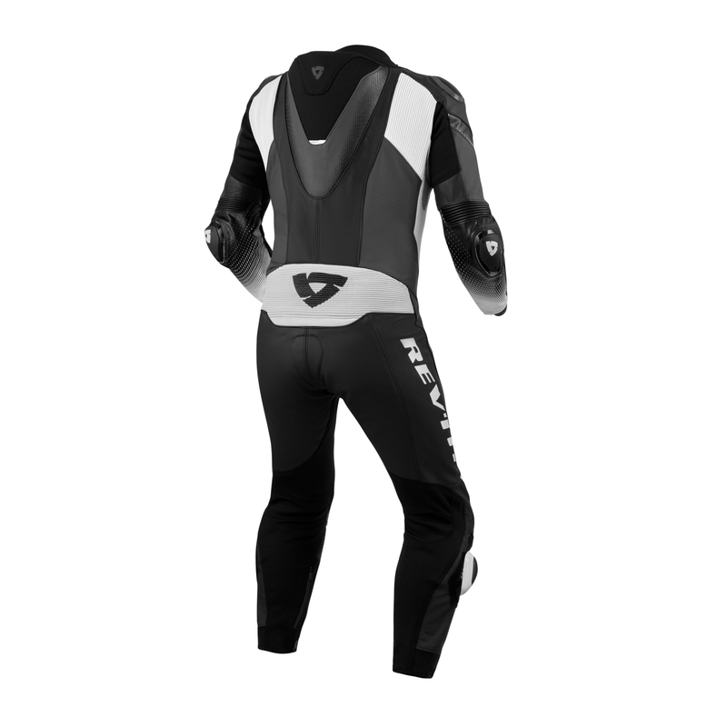 Czarno-biały kombinezon motocyklowy Revit Control