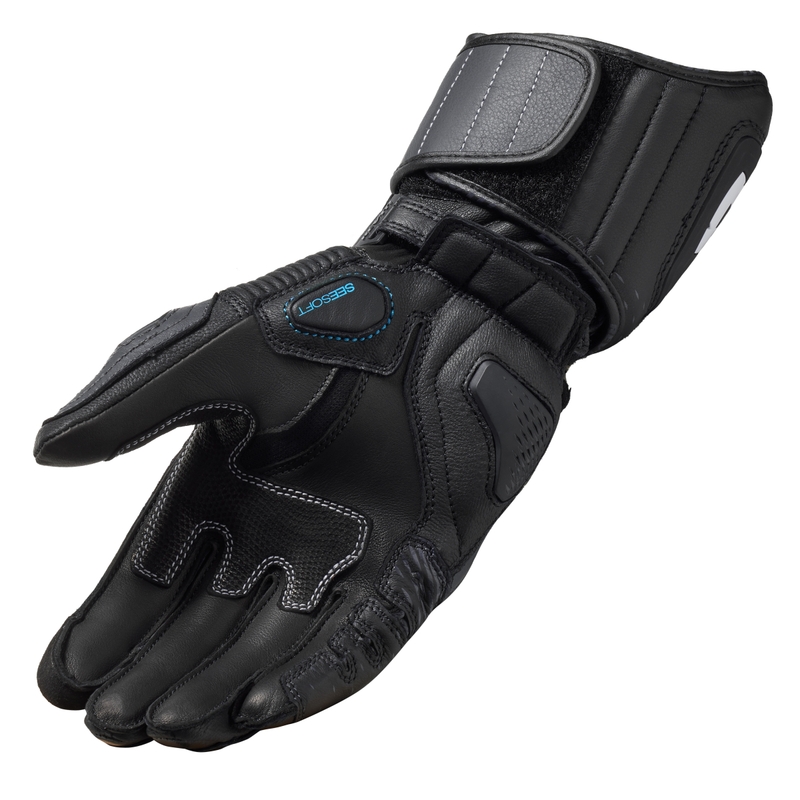 Rękawice motocyklowe Revit Control czarno-antracytowe