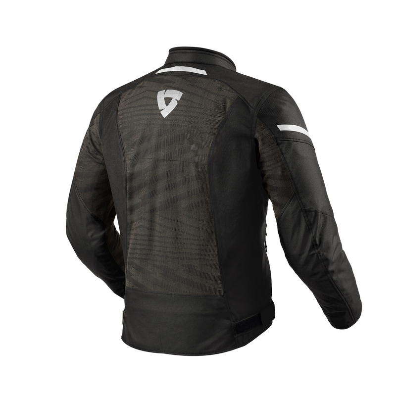 Bunda na motorku Revit Torque 2 H2O černo-bílá