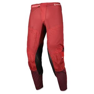Spodnie motocrossowe Scott PODIUM PRO czerwono-szare