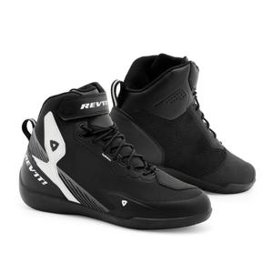 Czarno-białe buty motocyklowe Revit G-Force 2 H2O