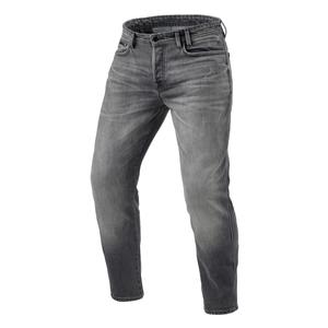 Przedłużone jeansy motocyklowe Revit Ortes TF Medium Grey
