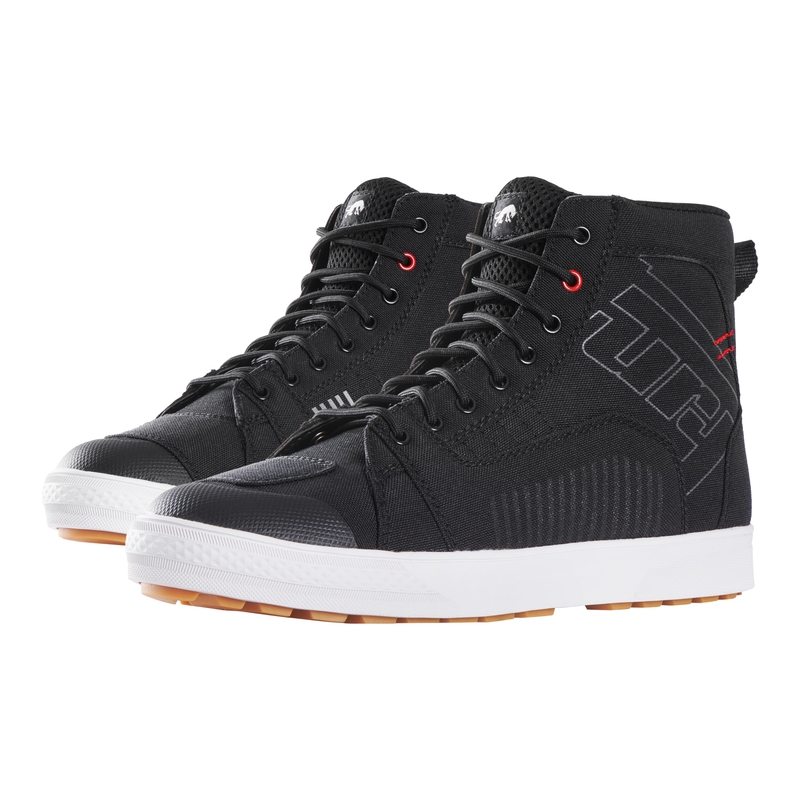 Buty motocyklowe Furygan STOCKTON AIR D3O czarno-czerwone