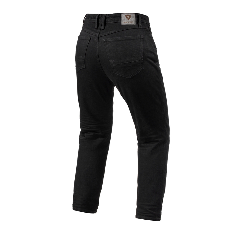 Damskie jeansy motocyklowe Revit Violet BF czarne