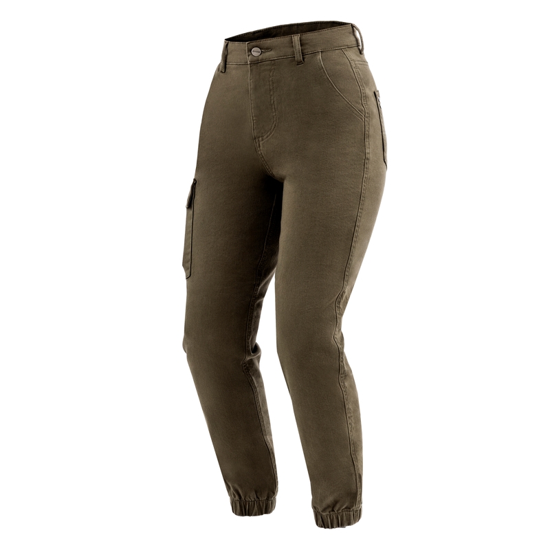 Damskie jeansy motocyklowe Ozone Jane JF Green