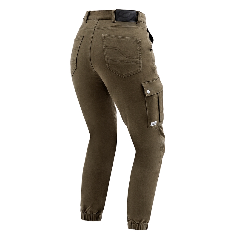 Damskie jeansy motocyklowe Ozone Jane JF Green