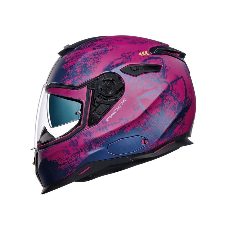 Kask motocyklowy Nexx SX 100 Toxic różowy matowy wyprzedaż