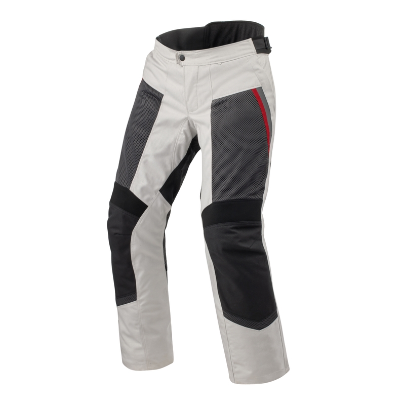 Spodnie motocyklowe Long Revit Tornado 4 H2O srebrno-czarne