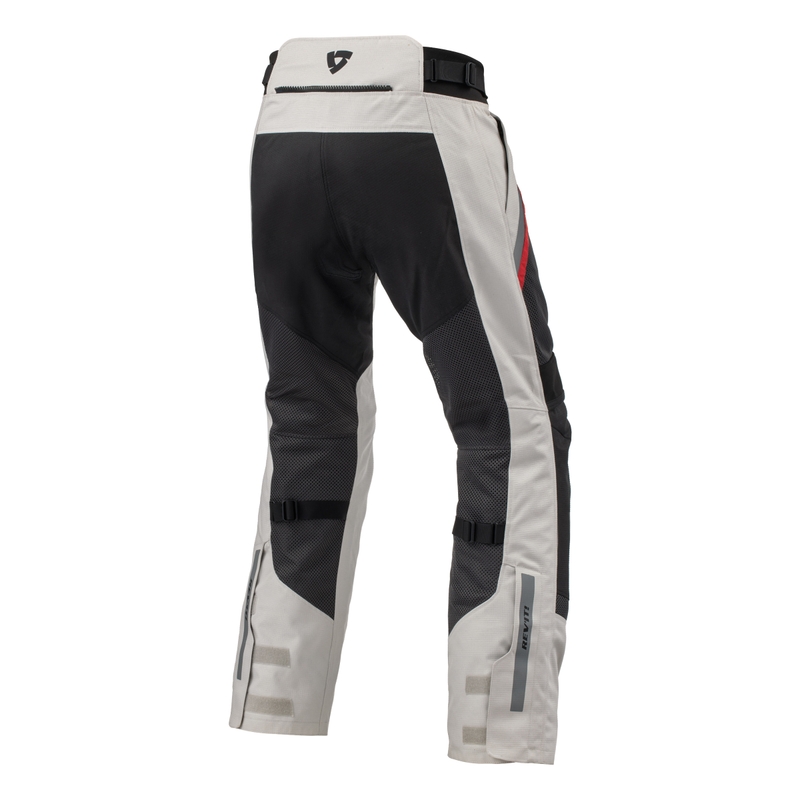 Spodnie motocyklowe Long Revit Tornado 4 H2O srebrno-czarne