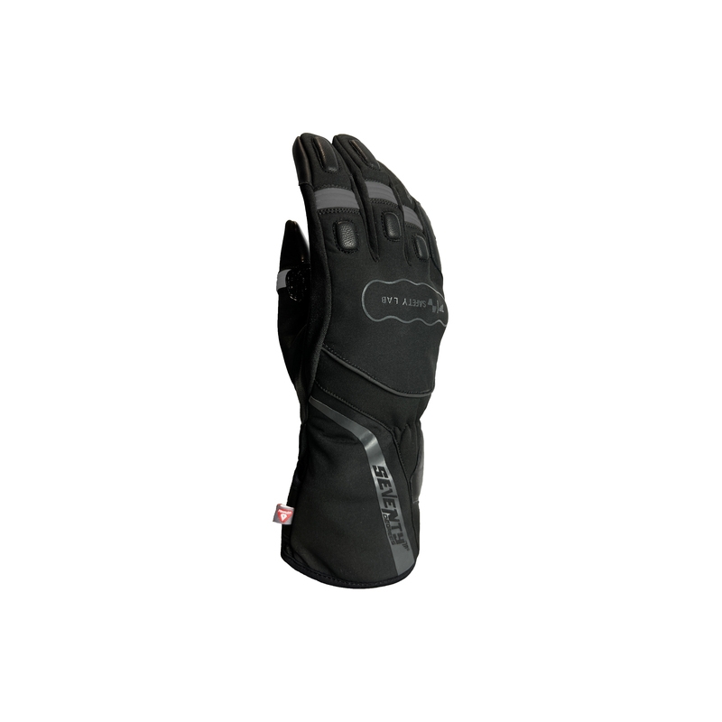 Rękawice motocyklowe SEVENTY DEGREES SD-T7 czarno-szare