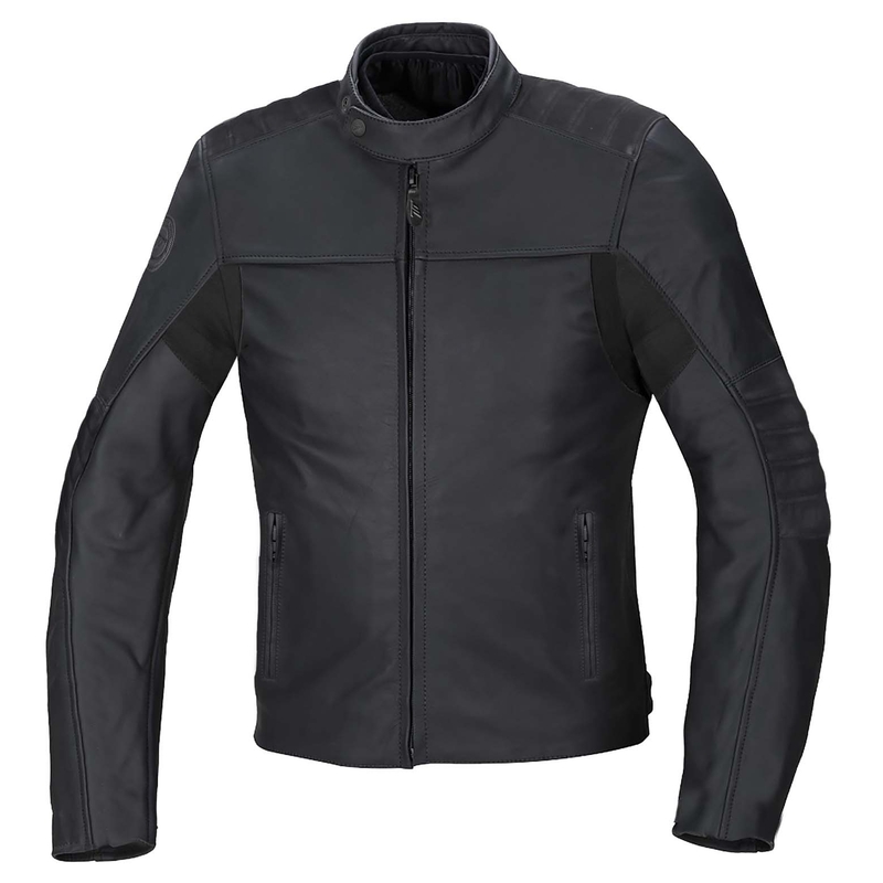 Kurtka motocyklowa skórzana SEVENTY DEGREES SD-JL1 czarna