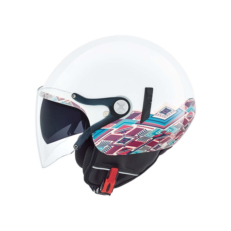 Otwarty kask motocyklowy Nexx SX 60 Vision Iris biały wyprzedaż