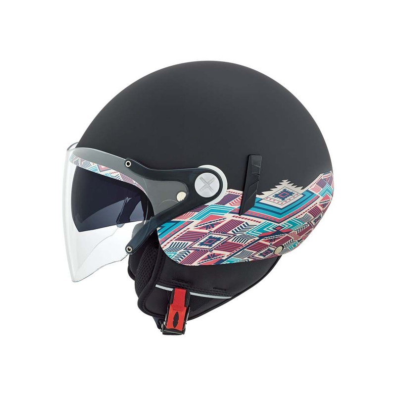Otwarty kask motocyklowy Nexx SX 60 Vision Iris czarny matowy wyprzedaż