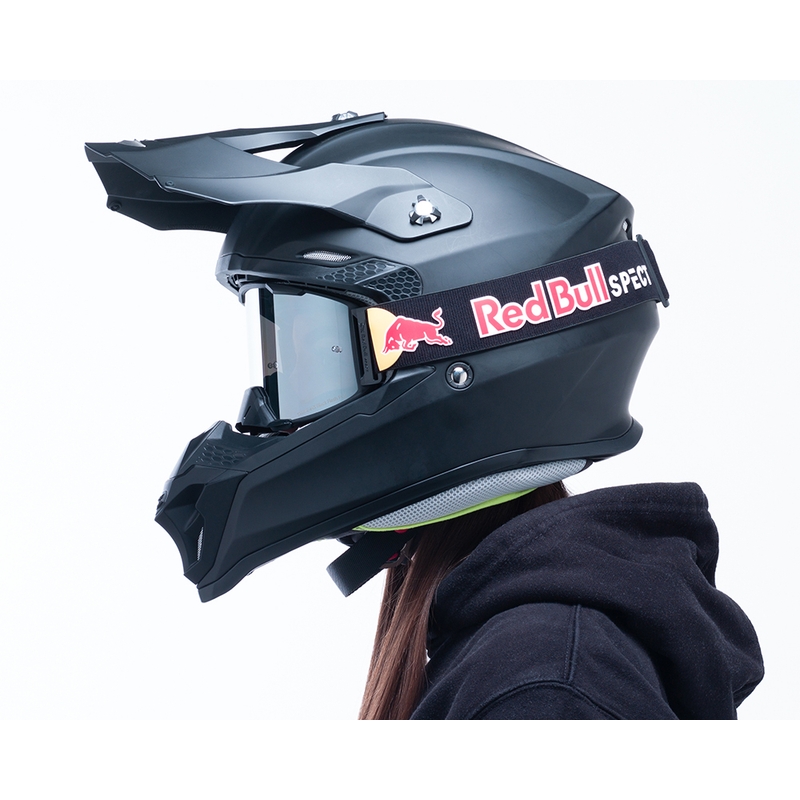 Gogle motocrossowe Red Bull Spect STRIVE S czarne z przyciemnianymi szybkami